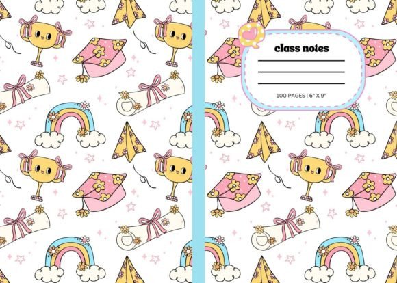 Amazon KDP Girly Notebook Cover: A Versatile Design for Stationery Enthusiasts and Educators
