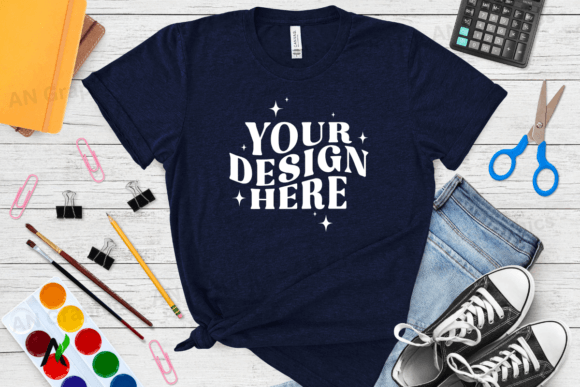 Bella Canvas 3413 Female Mockup - 042