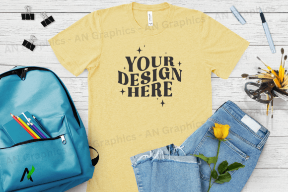 Bella Canvas 3413 Unisex Mockup - 031: A Versatile Tool for Designers and Entrepreneurs