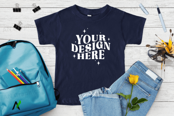 Kids Bella Canvas 3001B Mockup - 007: A Versatile Tool for Designers and Entrepreneurs