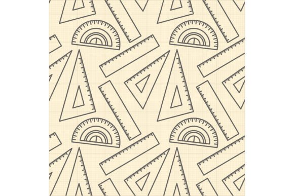 Ruler Pattern Brown Line: A Versatile Graphic Resource for Design and Education